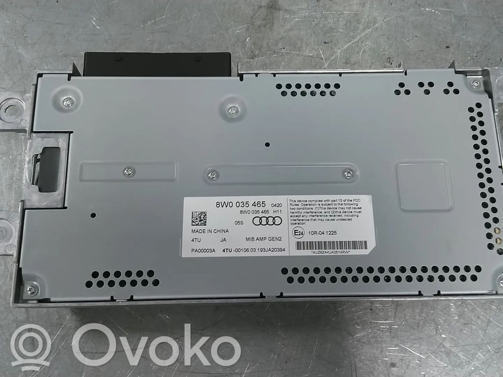 Amplificador de sonido   8W0035465