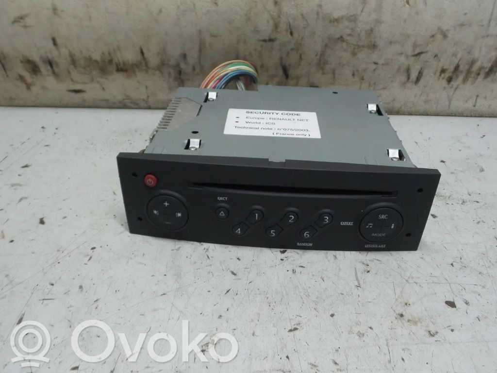 Renault Megane II Unitate principală radio/CD/DVD/GPS 