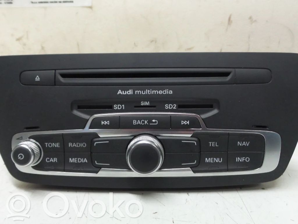 Audi Q3 8U Unitate principală radio/CD/DVD/GPS 