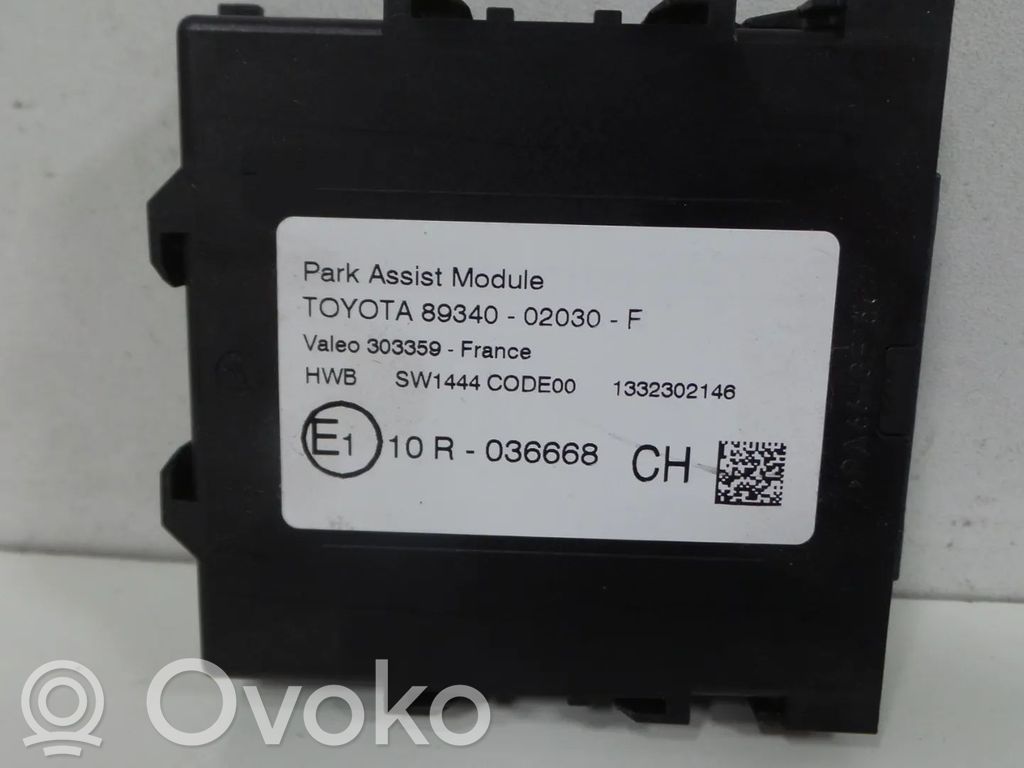 Toyota Auris E180 Parking PDC control unit/module 