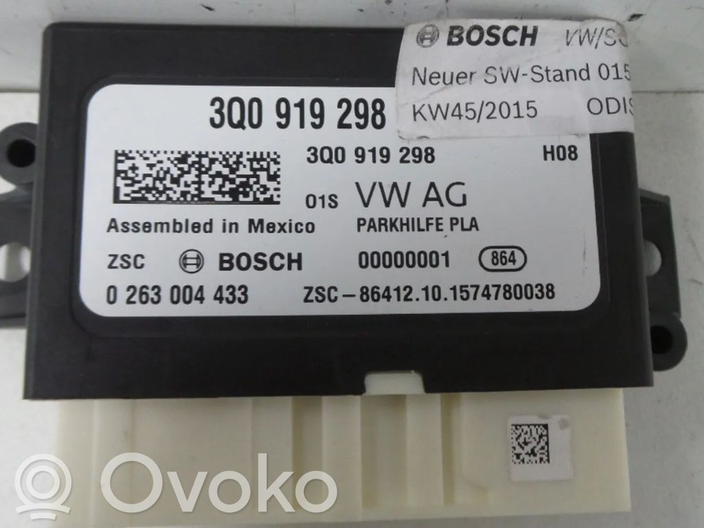 Volkswagen Tiguan Unité de commande, module PDC aide au stationnement 