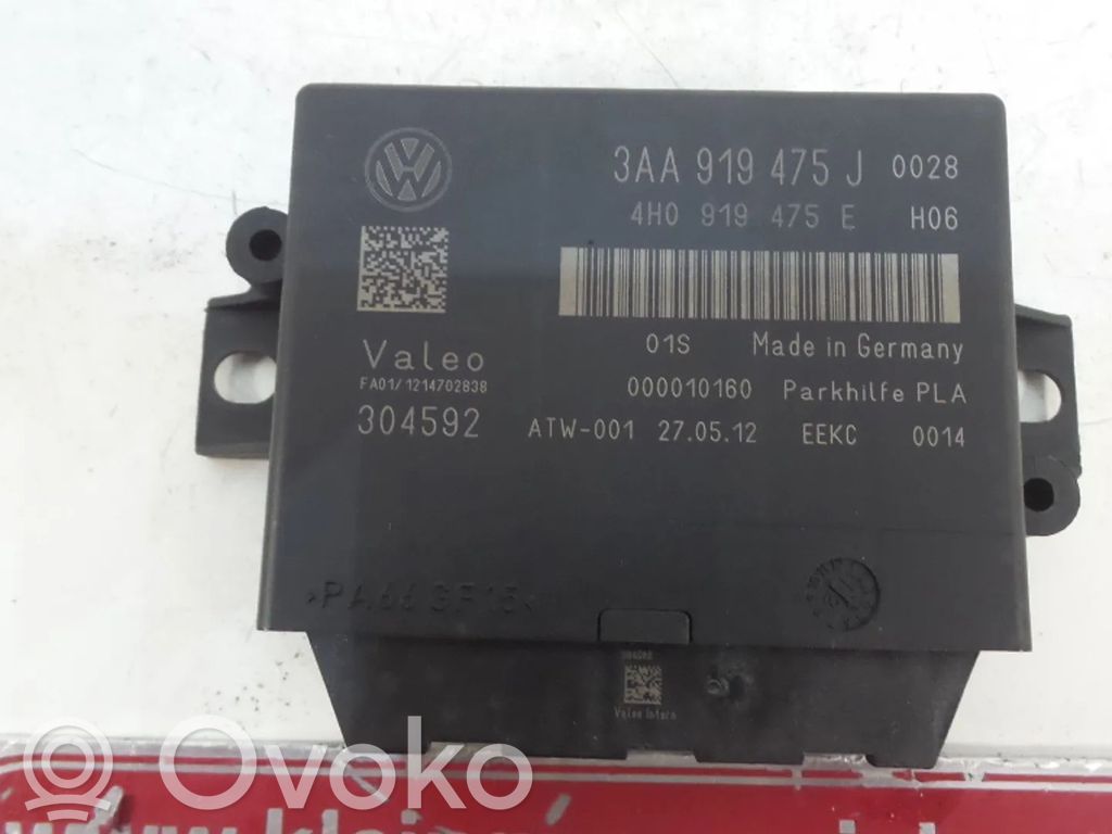 Volkswagen PASSAT B7 Sterownik / Moduł parkowania PDC 