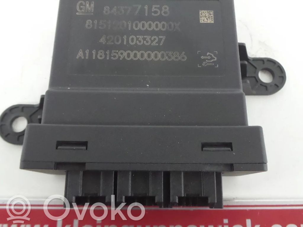 Vauxhall Astra K Parking PDC control unit/module 
