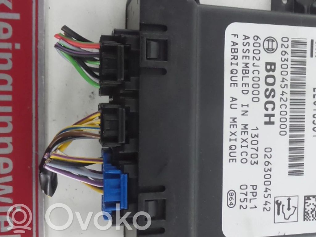 Opel Astra J Centralina/modulo sensori di parcheggio PDC 
