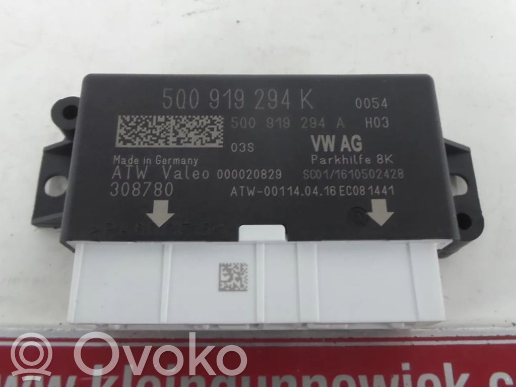 Unidad de control/módulo PDC de aparcamiento   5Q0919294K