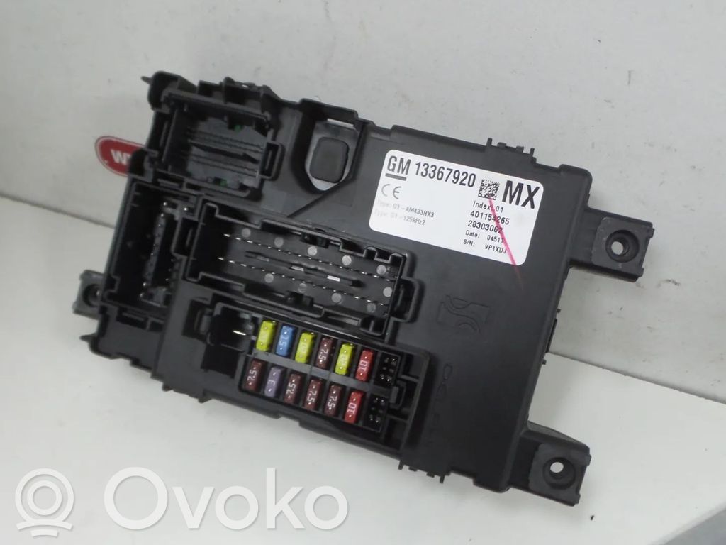Módulo de fusible   13367920