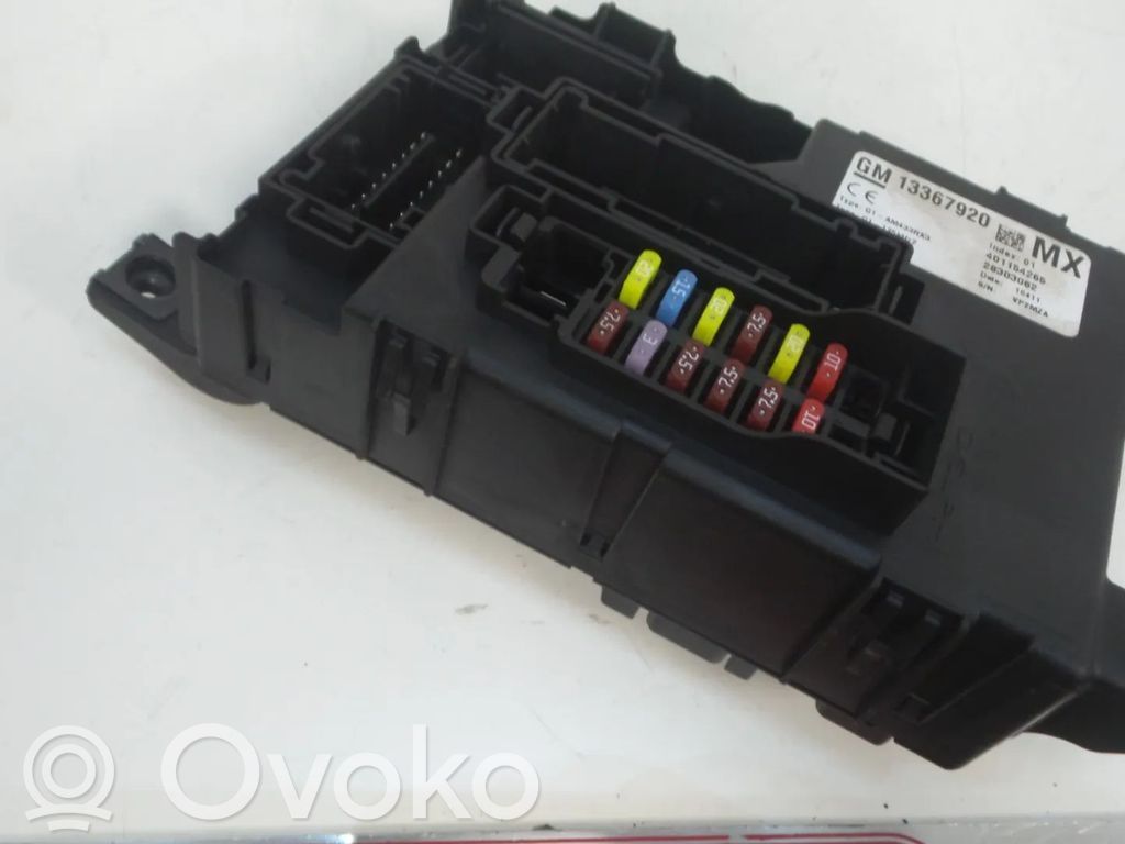 Opel Corsa D Modulo fusibile 