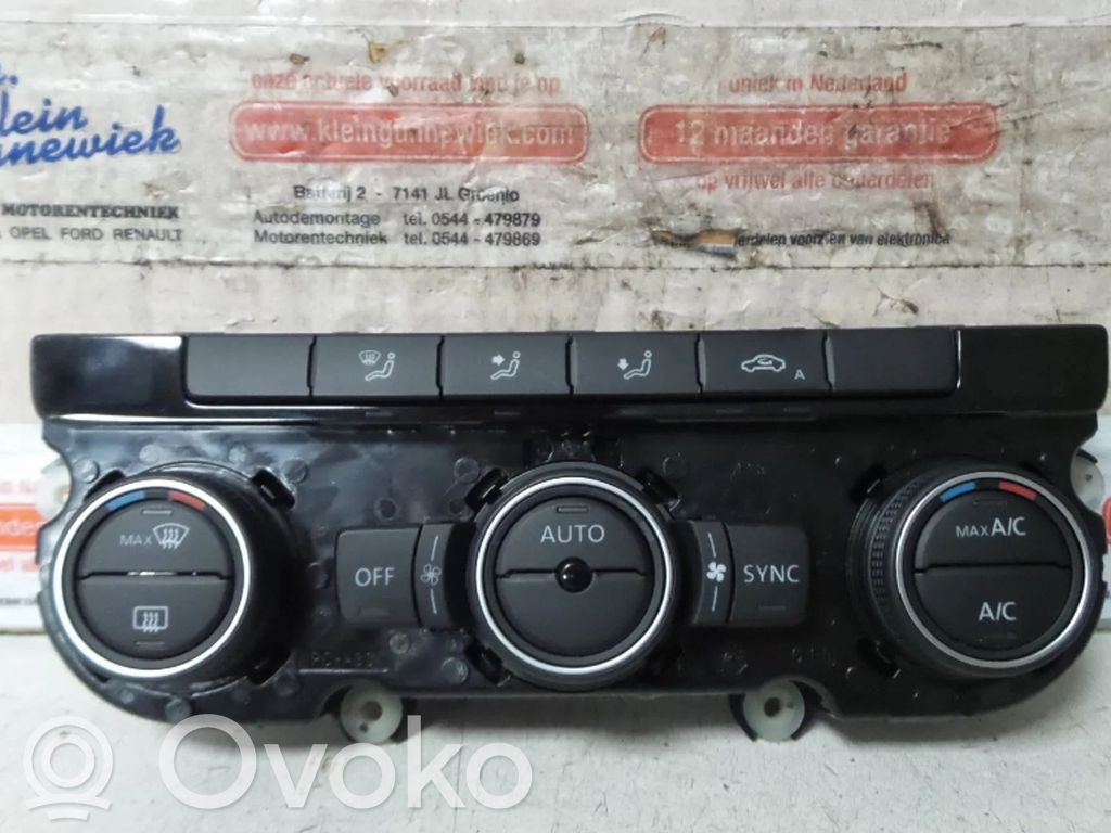 Volkswagen Golf VI Panel klimatyzacji 