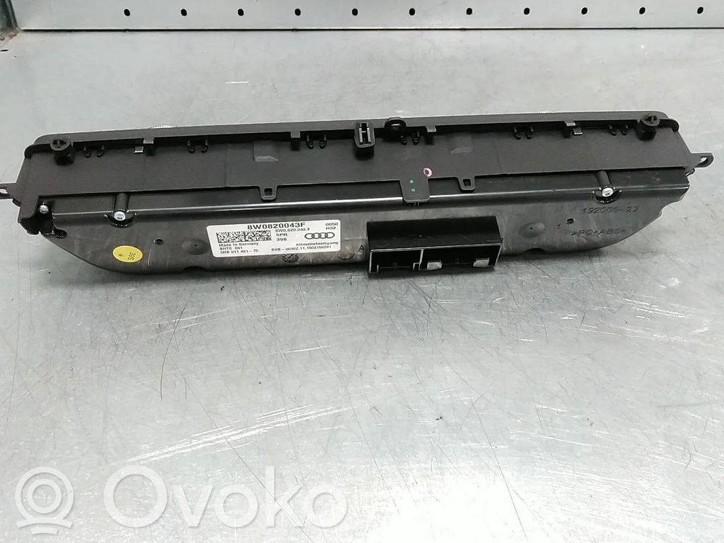 Audi A4 S4 B9 Panel klimatyzacji 