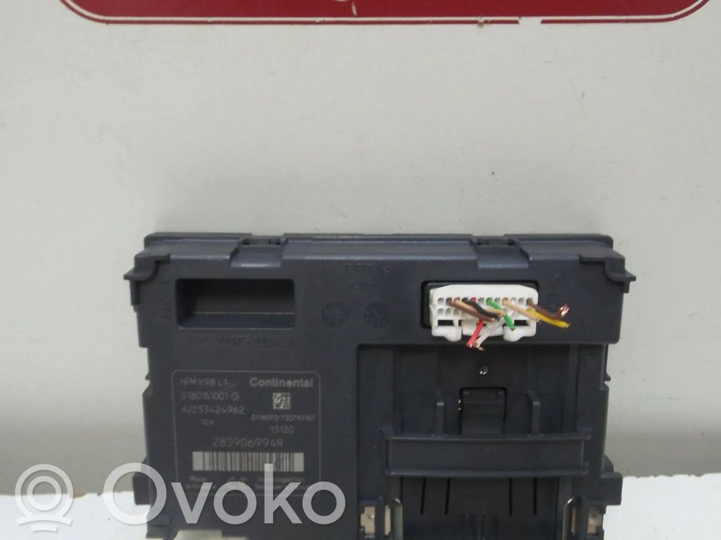 Renault Clio IV Ignition key card reader 