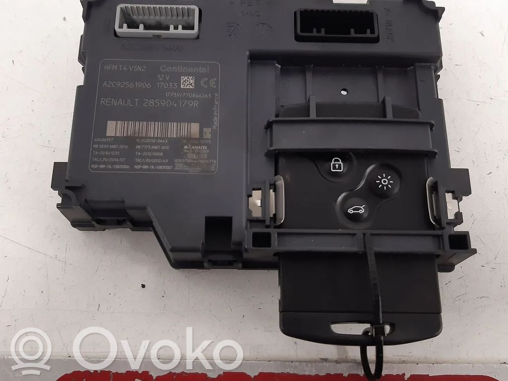 Renault Captur Ignition key card reader 