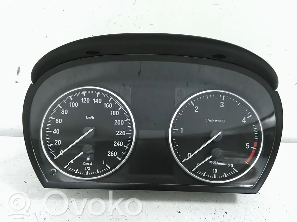 BMW 3 E90 E91 Speedometer (instrument cluster) 