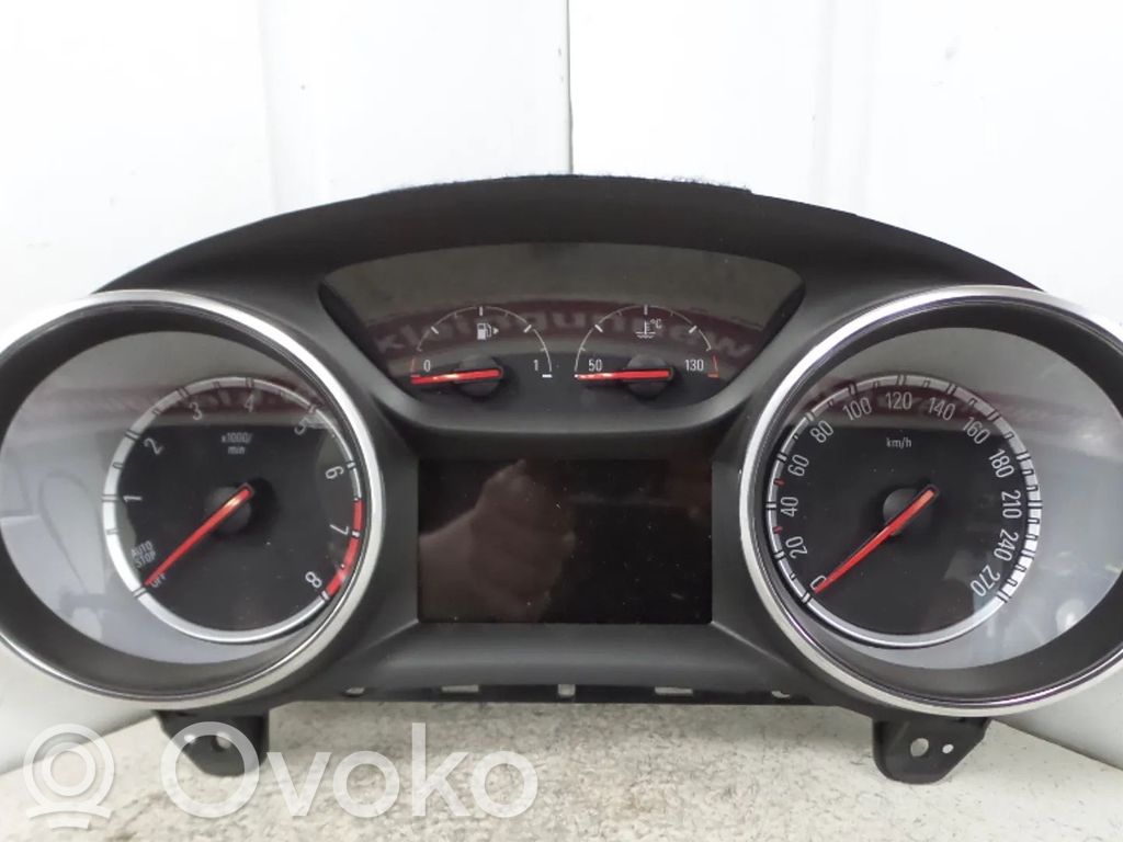 Vauxhall Astra K Geschwindigkeitsmesser Cockpit 