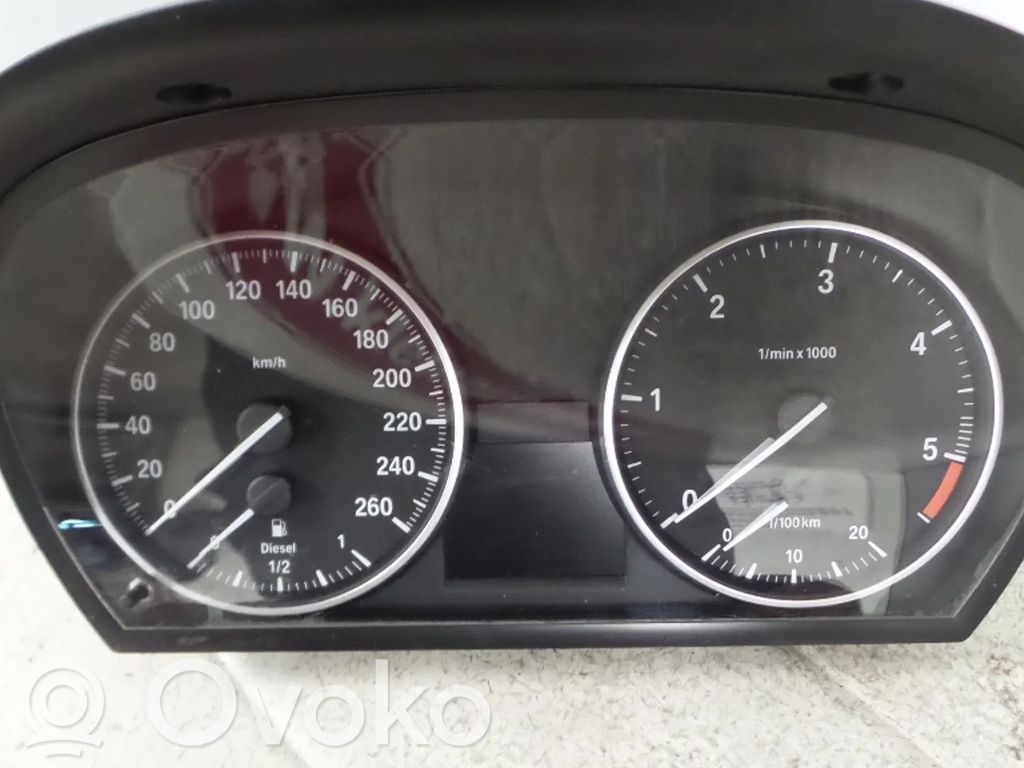 BMW 3 E90 E91 Speedometer (instrument cluster) 