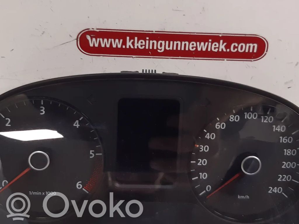 Volkswagen Polo V 6R Tachimetro (quadro strumenti) 