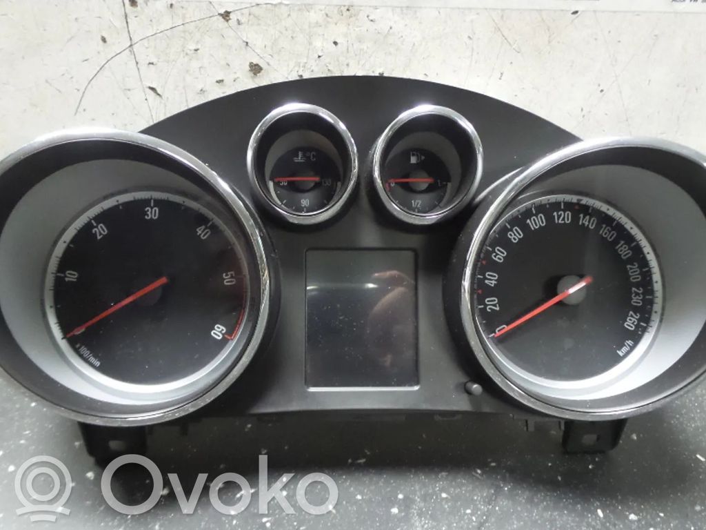 Opel Astra J Vitezometru (grup de instrumente) 