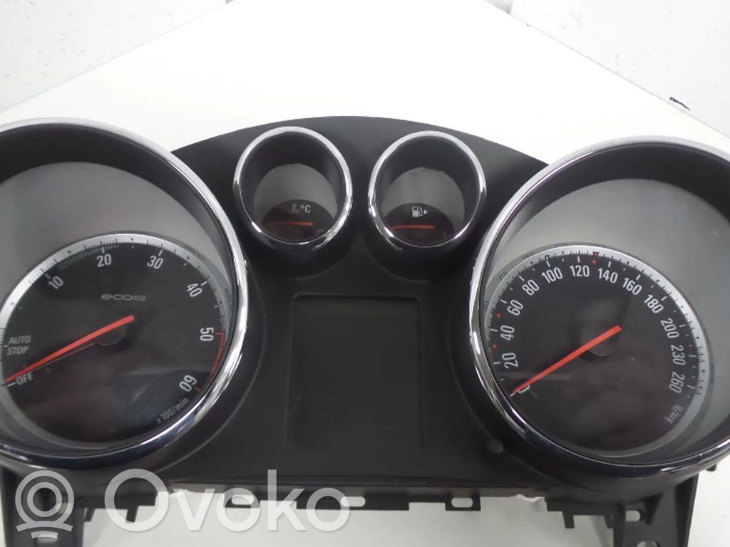 Opel Astra J Vitezometru (grup de instrumente)
