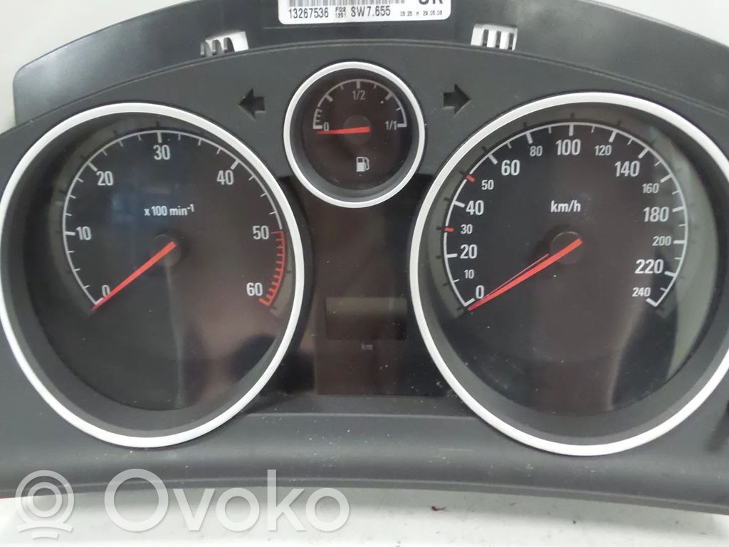 Opel Astra H Tachimetro (quadro strumenti) 
