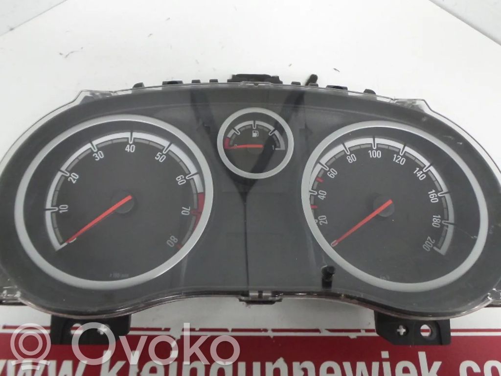 Opel Corsa D Tachimetro (quadro strumenti) 