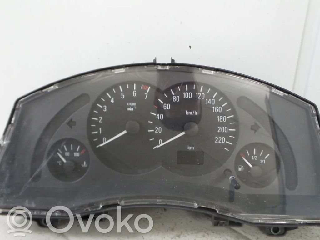 Opel Meriva A Compteur de vitesse tableau de bord 