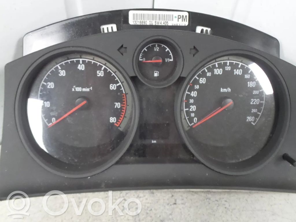 Opel Astra H Nopeusmittari (mittaristo) 