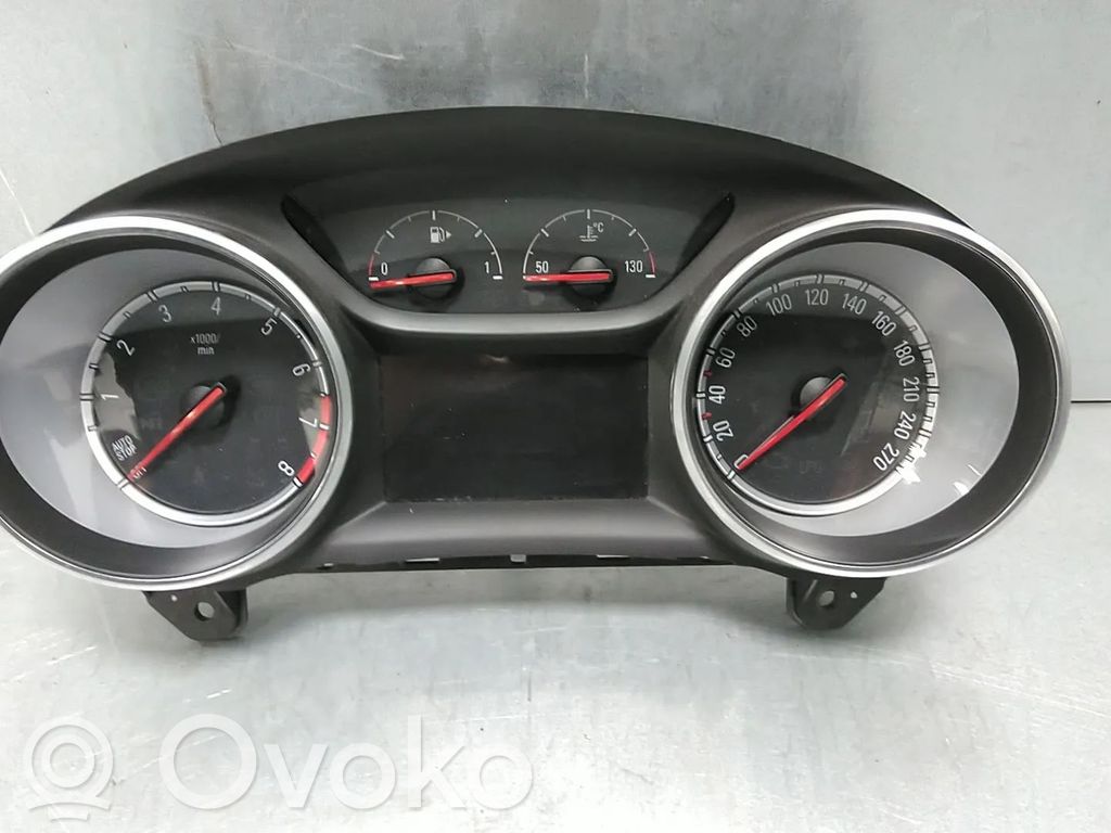 Vauxhall Astra K Vitezometru (grup de instrumente) 