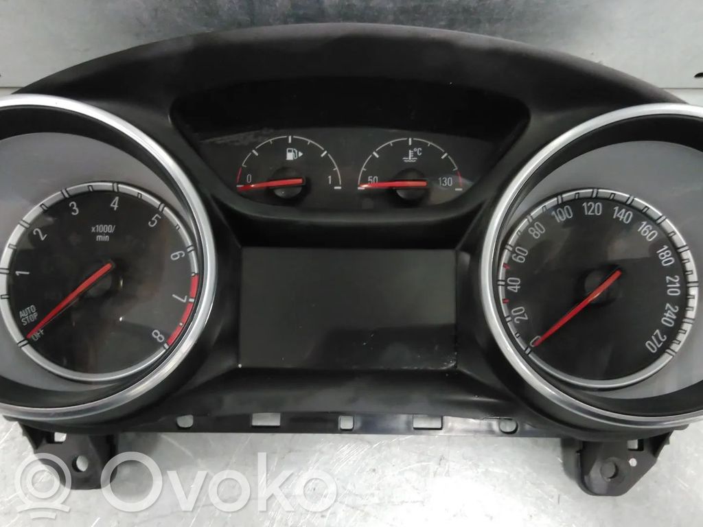 Vauxhall Astra K Vitezometru (grup de instrumente) 