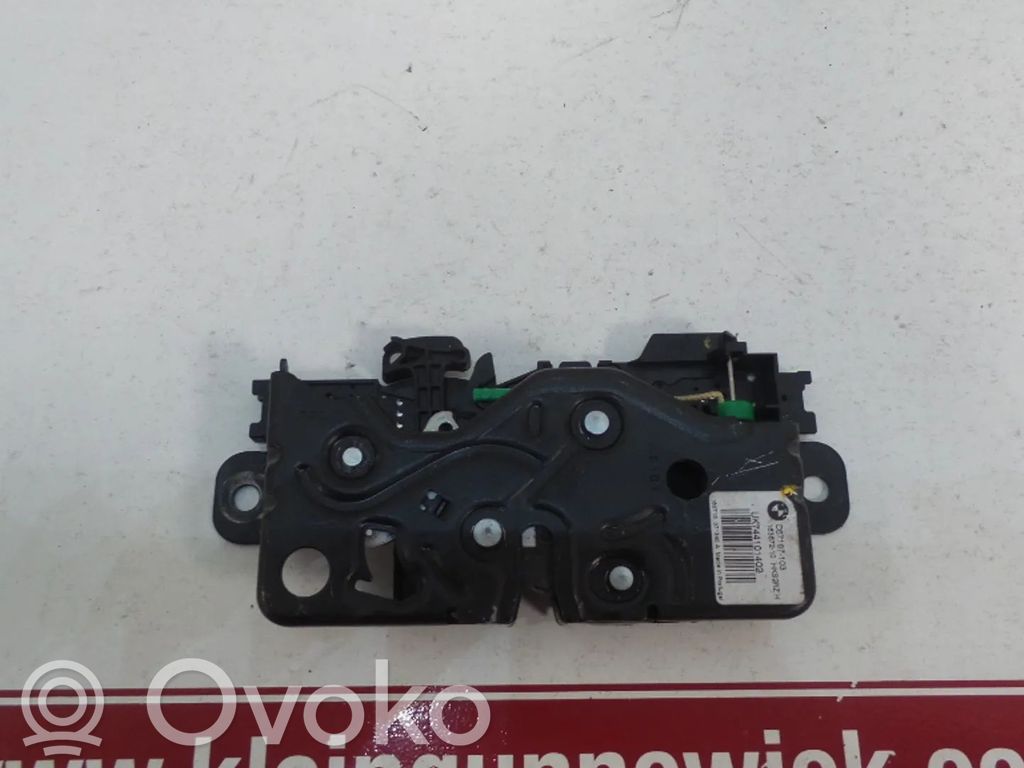 BMW 7 G11 G12 Zamek klapy tylnej / bagażnika 