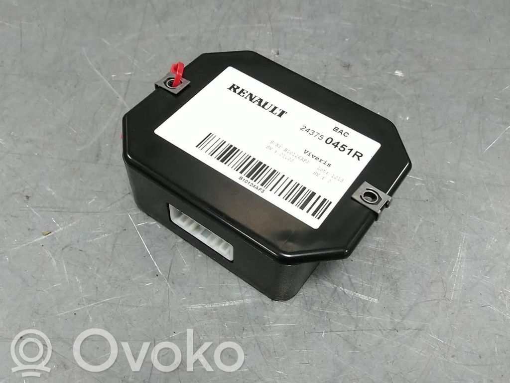 Renault Zoe Other control units/modules 