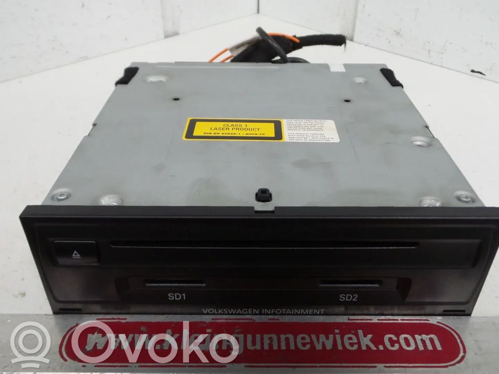 Volkswagen Touareg II Controllo multimediale autoradio 