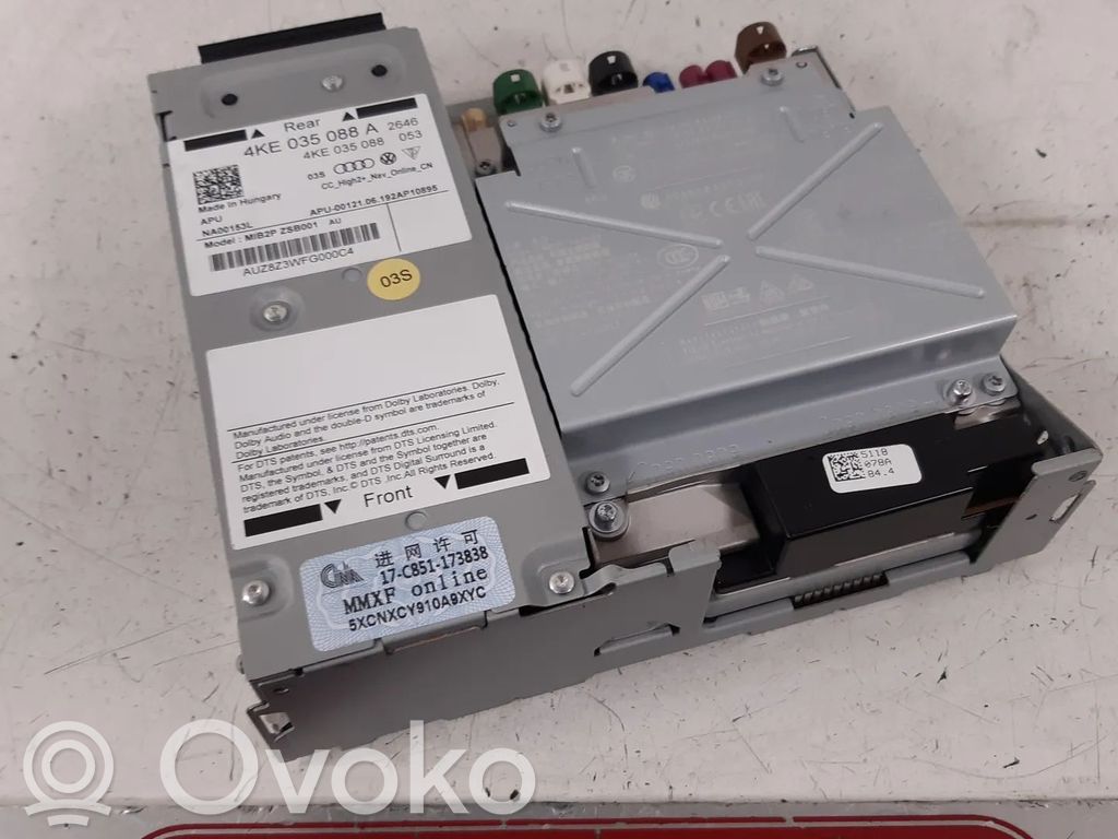 Bedieneinheit Controller Multimedia   4KE035088A,4K0035088A,4K0035088D