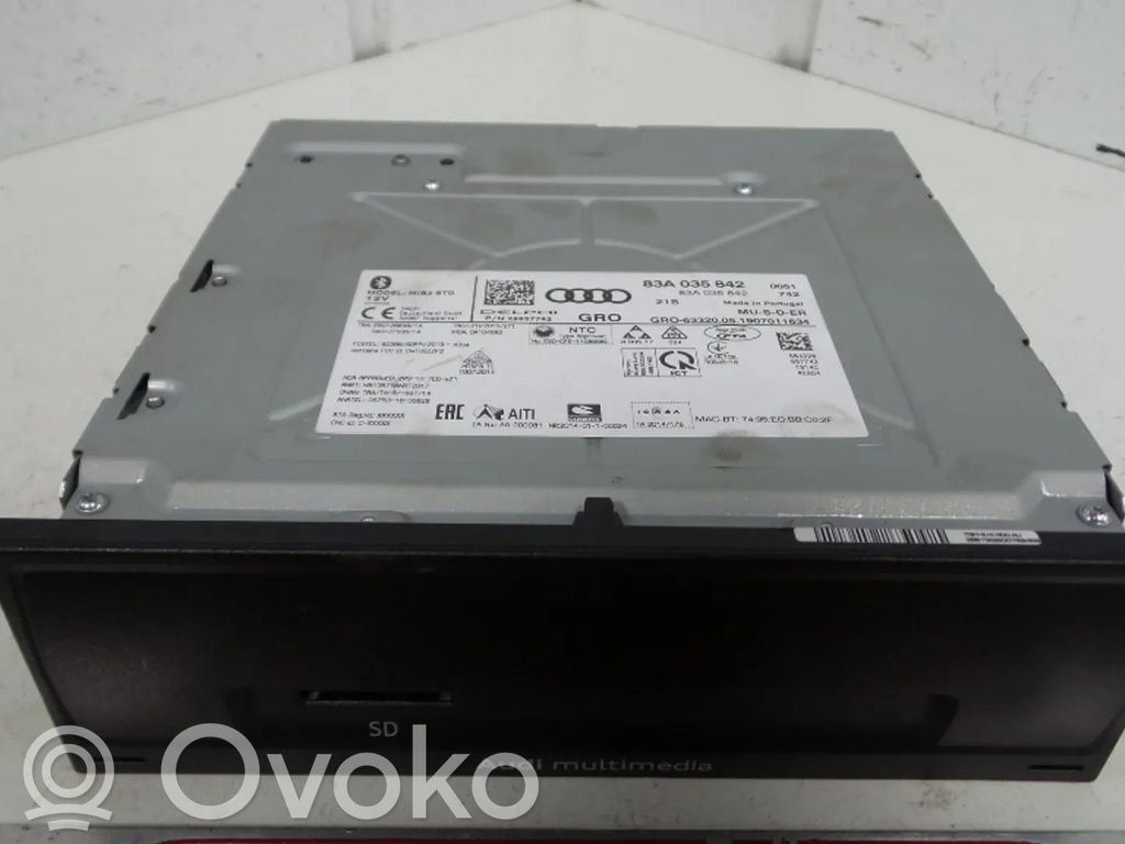 Audi A1 Controllo multimediale autoradio 