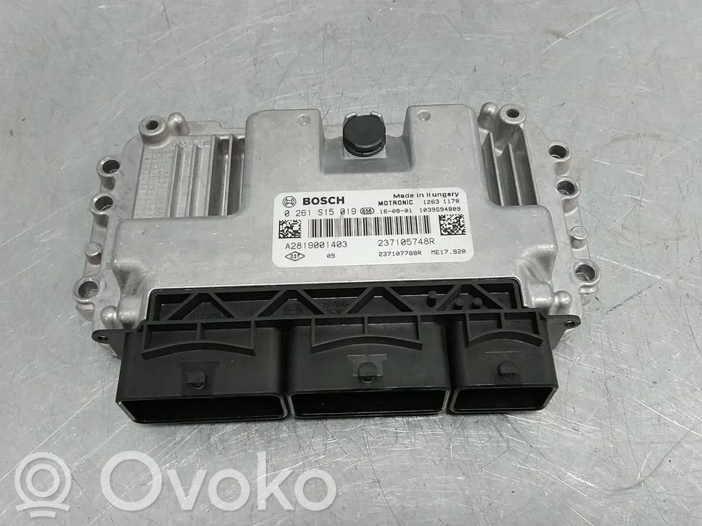 Engine control unit/module   237105748R,0261S17833,237107788R,A2819001403,H4D400