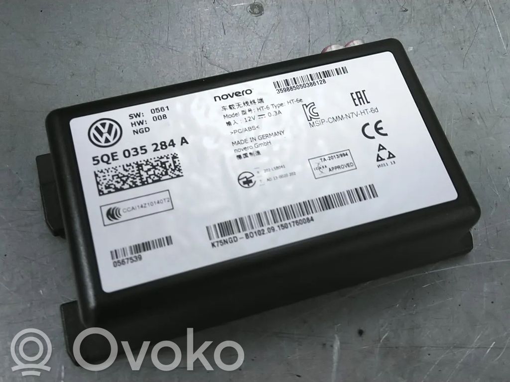 Alte unități/module de control   5QE035284A,5NA035284C,CUKB