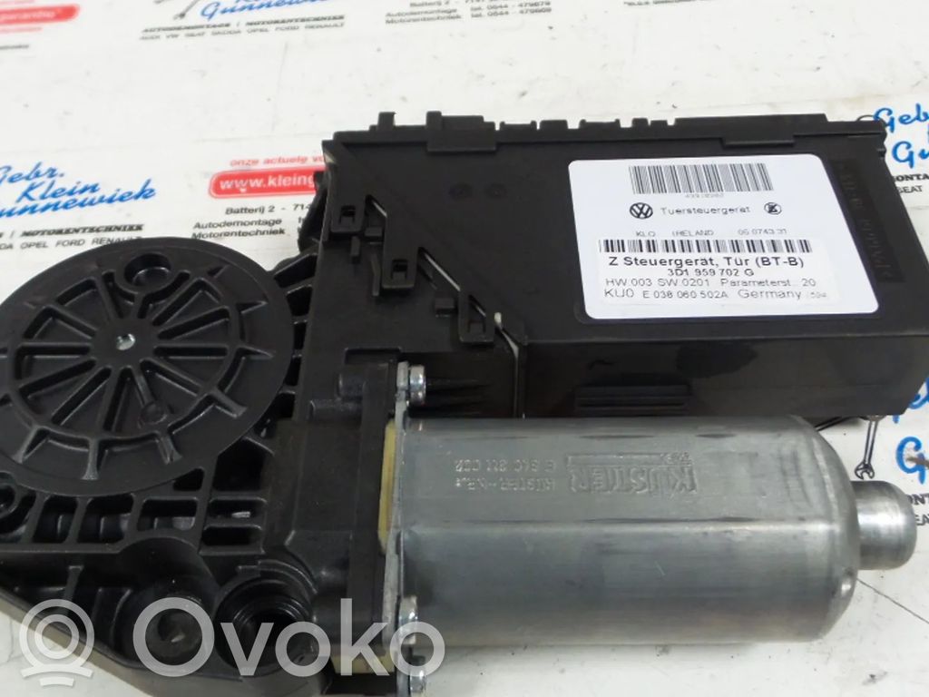 Volkswagen Phaeton Silnik regulatora szyby drzwi przednich 