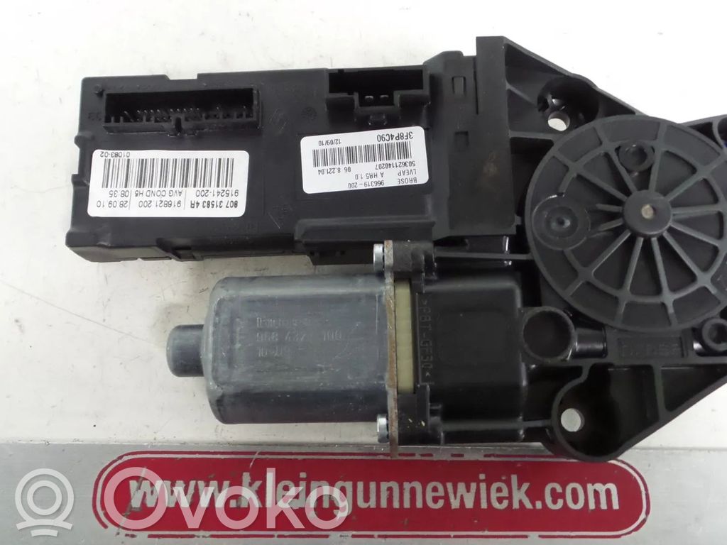 Renault Megane III Silnik regulatora szyby drzwi przednich 