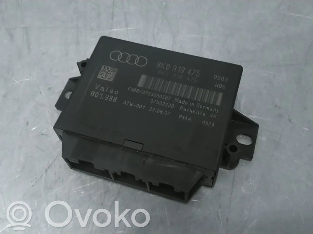 Parking PDC control unit/module   8K0919475,8K0919475B,8K0919475D,8K0919475F,8K0919475H,8K0919475Q,8K0919475S,8K0919475T