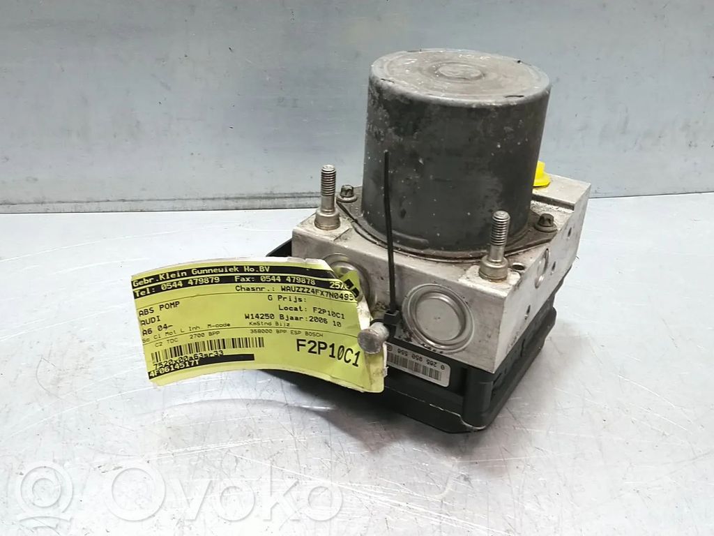 Audi A6 S6 C6 4F Bomba de ABS 