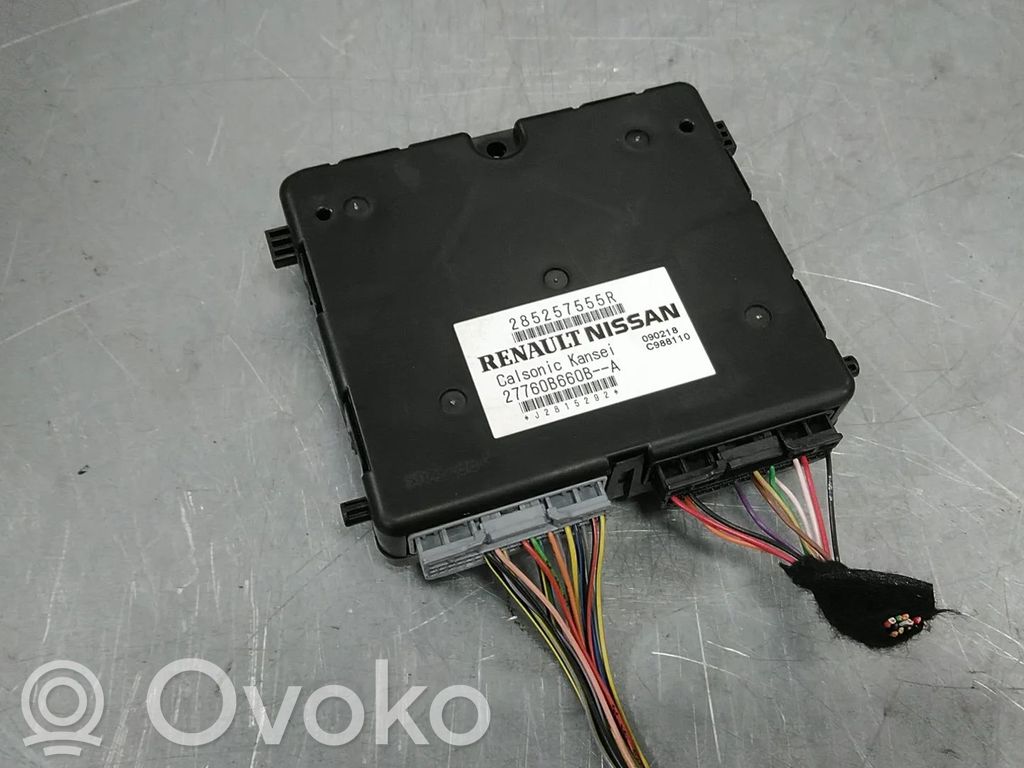 Renault Clio IV Air conditioning/heating control unit 