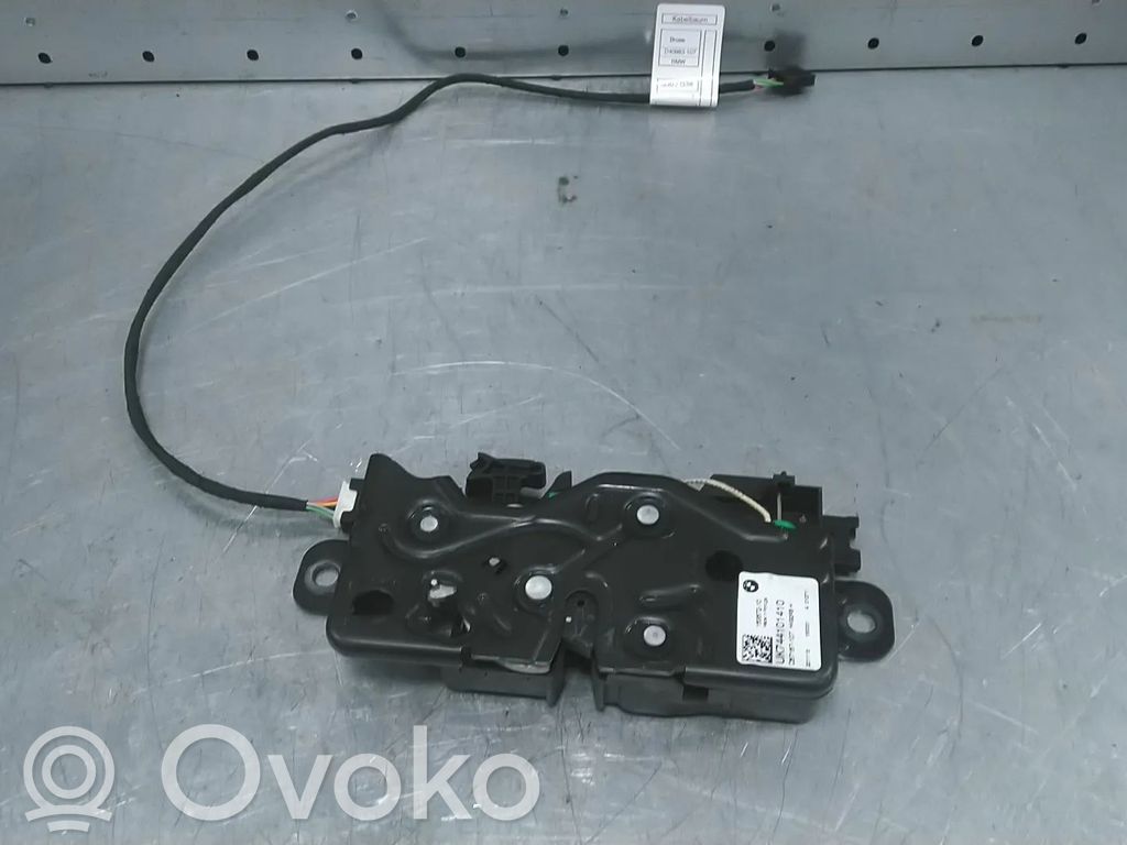 BMW 3 G20 G21 Zamek klapy tylnej / bagażnika 