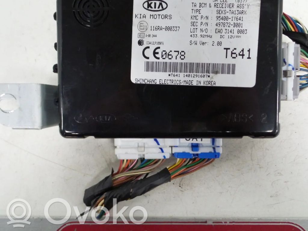 KIA Picanto Unité de contrôle BSM 