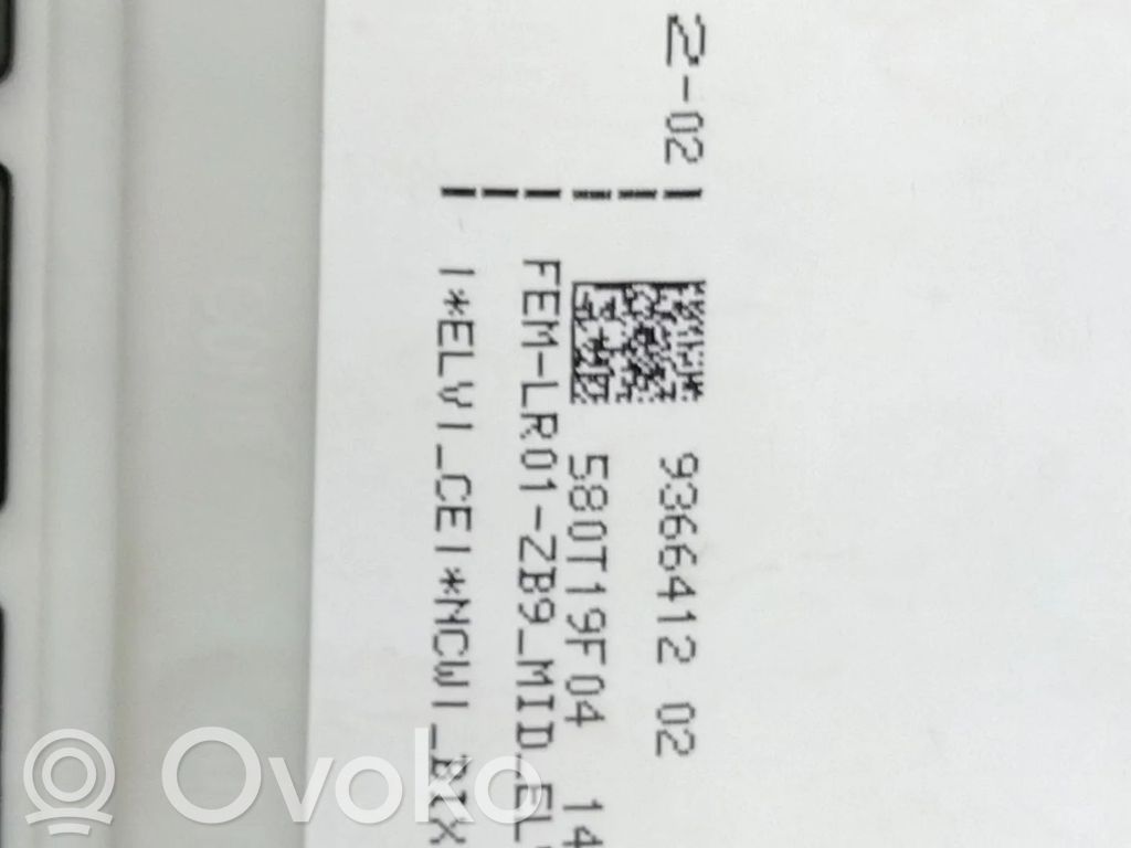 BMW 3 F30 F35 F31 BSM vadības modulis 