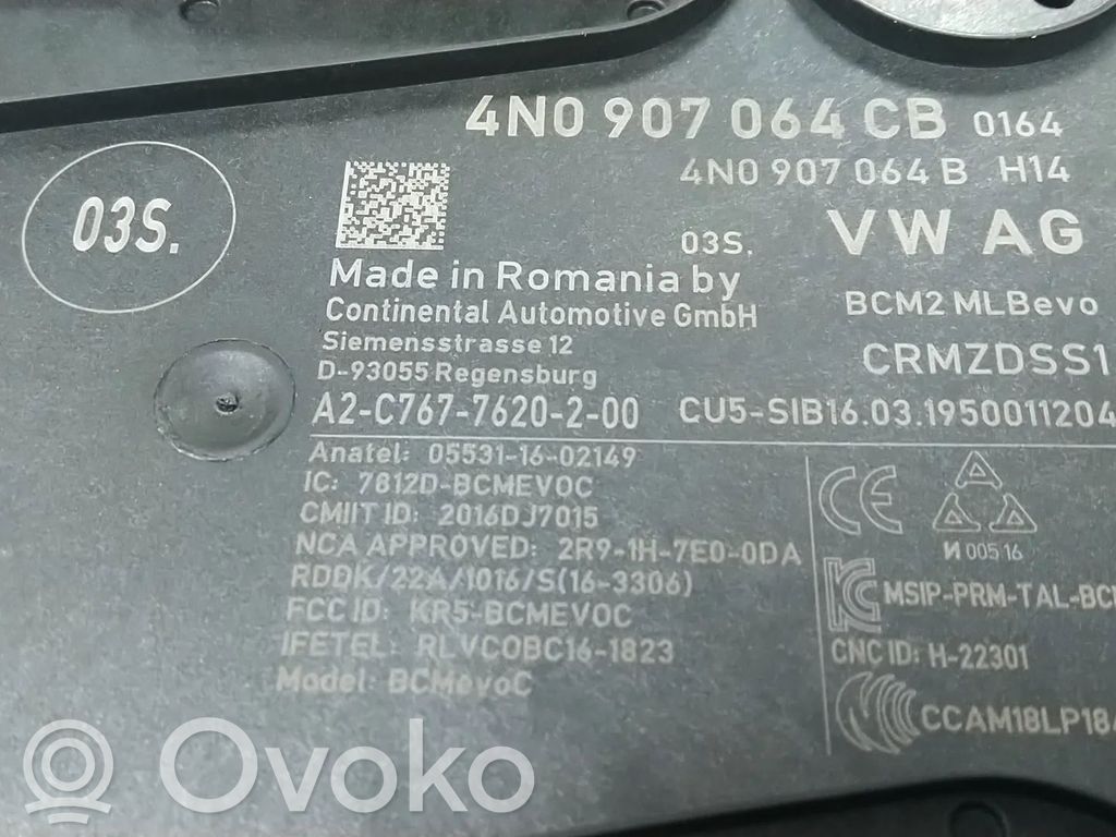 Audi A6 S6 C8 4K BSM Valdymo blokas 