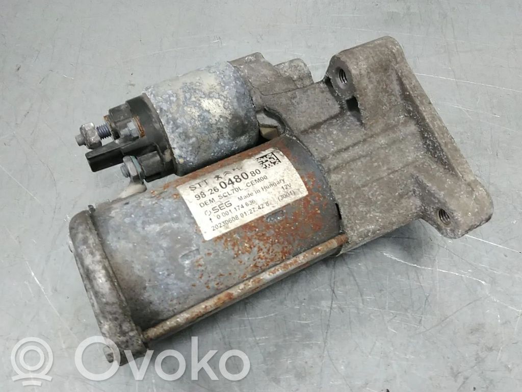 Peugeot Boxer Starteris 