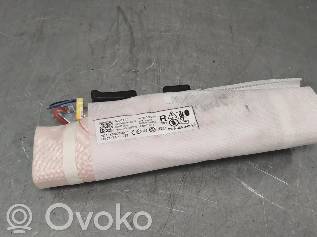 Audi A4 S4 B9 Poduszka powietrzna Airbag fotela 
