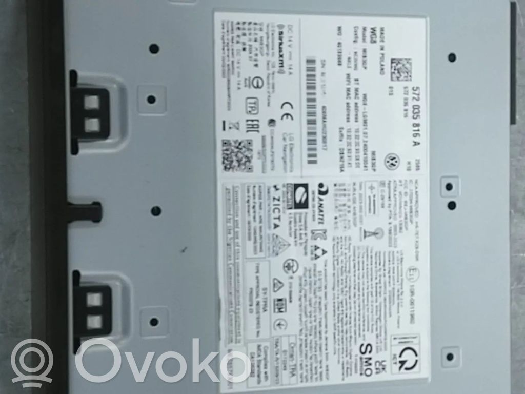 Volkswagen Caddy Head unit multimedia control 