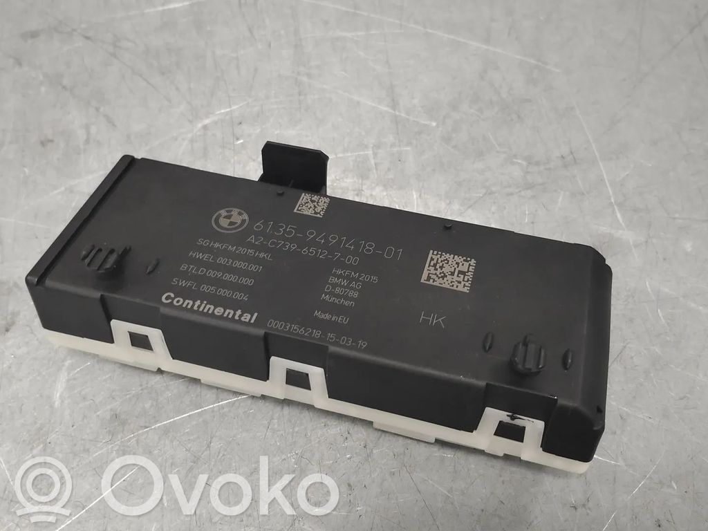 BMW 7 G11 G12 Unitate/modul comandă hayon/portbagaj 
