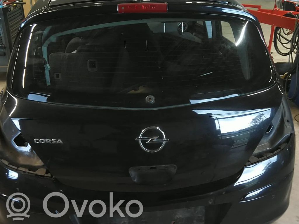 Opel Corsa D Tylna klapa bagażnika 