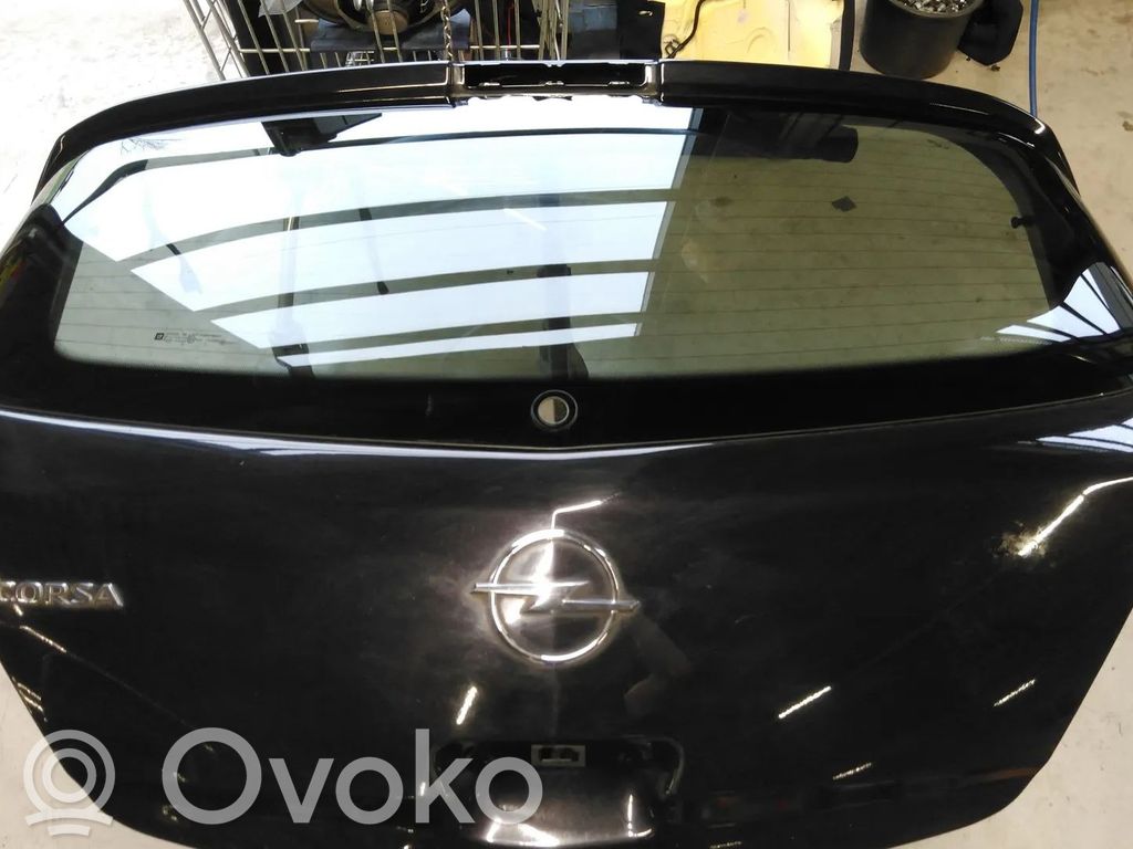 Opel Corsa D Tylna klapa bagażnika 
