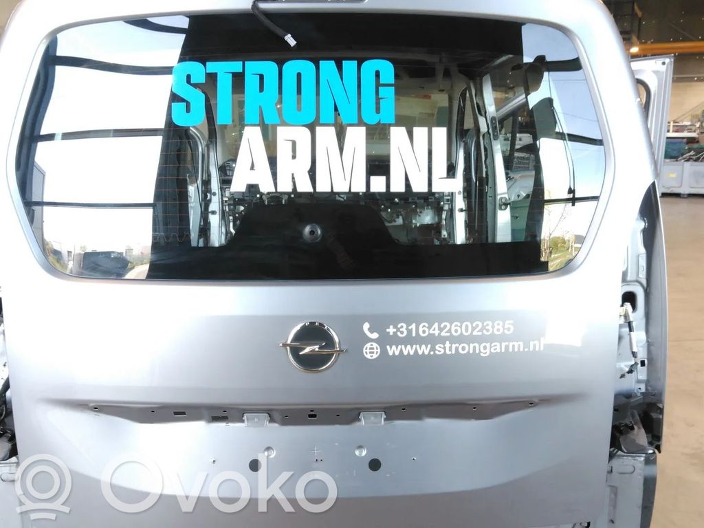 Opel Combo E Tailgate/trunk/boot lid 